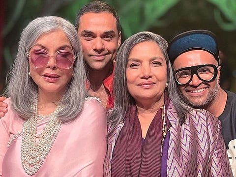 Zeenat Aman, Shabana Azmi, Abhay Deol and  Faraz Arif Ansari
