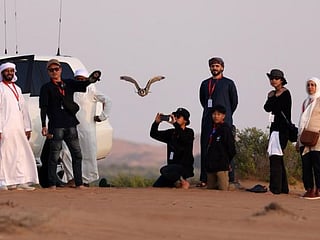 How Emirati-Japanese falconry camp in Abu Dhabi promotes cultural exchange
