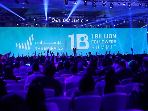The summit in Dubai will feature 15 inspiring speeches and host 200 companies producing digital content showcasing the latest technologies.