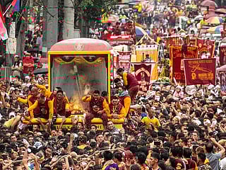 Philippines' Black Nazarene feast draws hundreds of thousands of devotees 