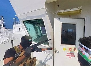 Oil tanker in Gulf of Oman boarded by men in military uniforms in apparent seizure in Mideast waters