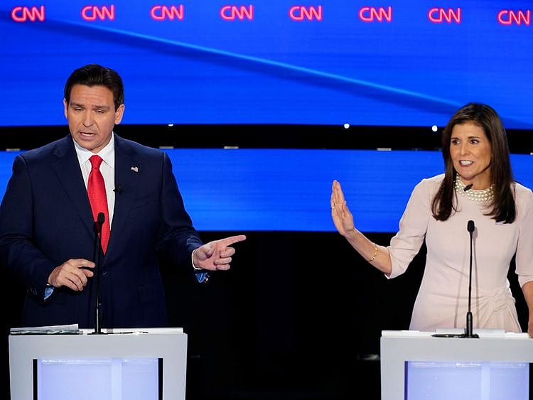 OPN Haley DeSantis debate