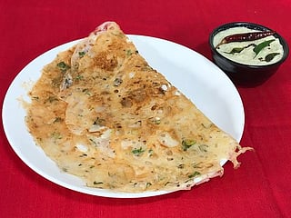 Video: Guide to making South Indian Rava Dosa or semolina crepe  