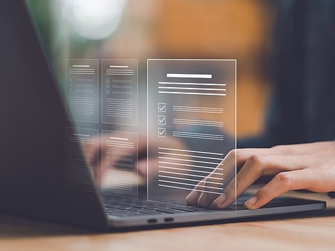 The latest online services are aimed to save time and efforts, provide smart solutions, and upgrade services for the beneficiaries. Illustrative image.