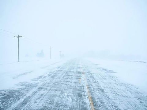In Pictures: US winter storm leaves many without power 