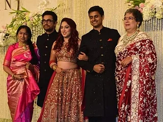 See: Bollywood stars Aamir Khan and SRK in a single frame, Salman Khan’s new look and all the action from Ira Khan’s wedding reception