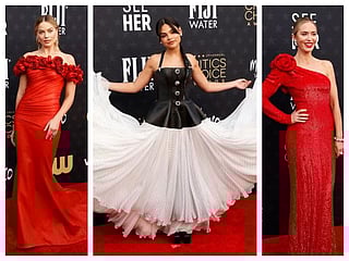 See: Margot Robbie, Emily Blunt, Ariana Greenblat ... Hollywood beauties slay it at the Critics Choice Awards