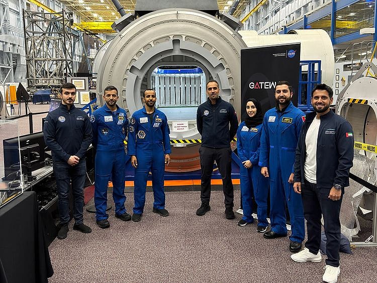 mbrsc-team-in-nasa-centre-for-gateway-pic-on-X-of-mbrsc-1705852238148