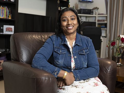 Nancy Paul, English teacher at NI Model School, Dubai, struggled through the months she lost her voice, but never gave up hope.