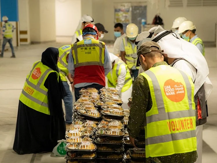 UAE Food bank meals