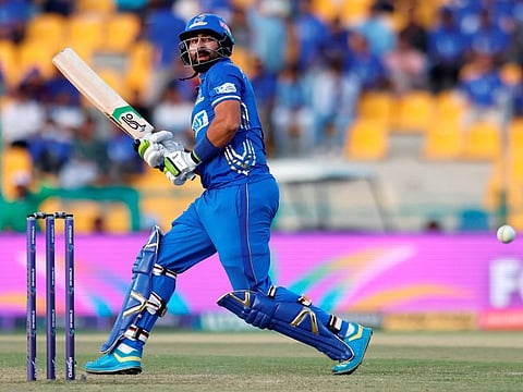 Muhammad Waseem entertained the Sunday spectators in the picturesque Zayed Cricket Stadium with an unbeaten 86.