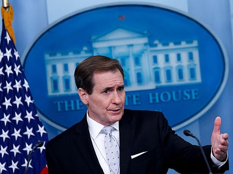 US national security spokesperson John Kirby said: "But we don’t seek a war with Iran. We’re not looking for a wider conflict in the Middle East."