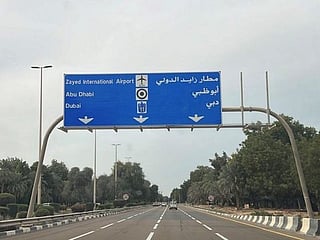 New signs for Zayed International Airport unveiled