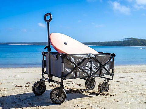 Folding wagons take care of any hauling tasks around the house without you having to break a sweat.
