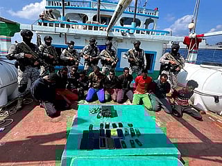 India’s navy rescues 19 Pakistani crew from fishing boat hijacked by Somali pirates