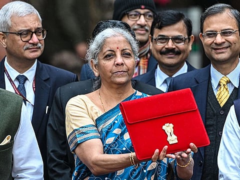  Finance Minister Nirmala Sitharaman to give budget speech Tuesday in New Delhi