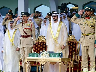 Watch: Sheikh Hamdan attends Dubai Police Academy graduation ceremony
