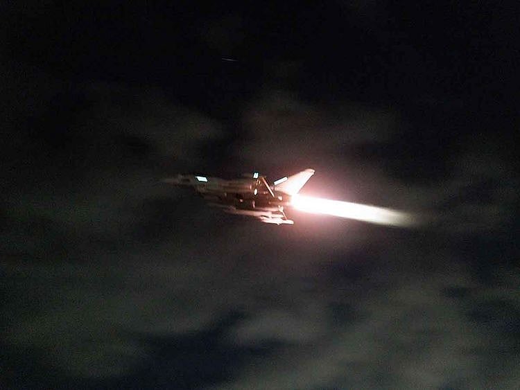 Houthi strike