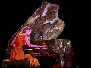 Pop sensation Taylor Swift chases album of year record at female-focused Grammys
