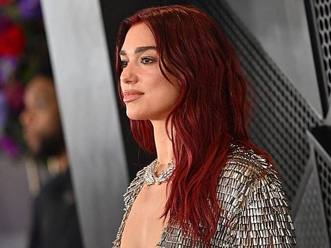 British singer-songwriter Dua Lipa