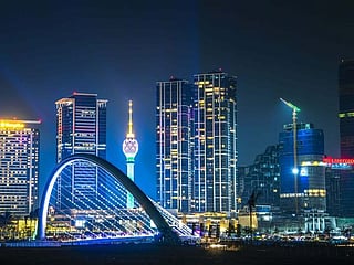 Port City offers a stunning view of Colombo’s cityscape.