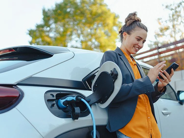 STOCK ELECTRIC CAR