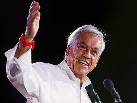 Former Chilean president Sebastian Pinera