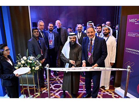 Juma Al Maskari, Vice President - Maintenance ADNOC Distribution and Omar El Sinnary, Manager, Engineering Services (Inspection and Corrosion) ADNOC Gas.