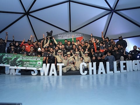 Dubai SWAT teams clinched the top 2 places in the UAE SWAT Challenge. Teams from different countries joined the competition for the highly coveted title in gruelling tests designed to push their limits.