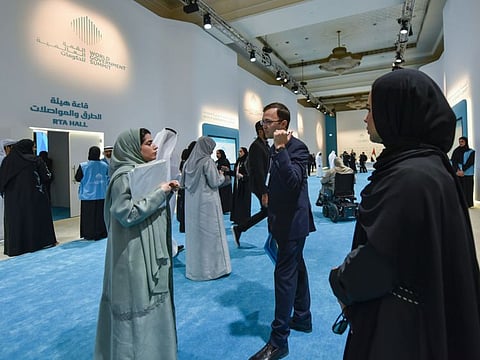 Delegates at the 10th edition of World Government Summit 2023 at Madinat Jumeirah. File photo for illustrative purpose only
