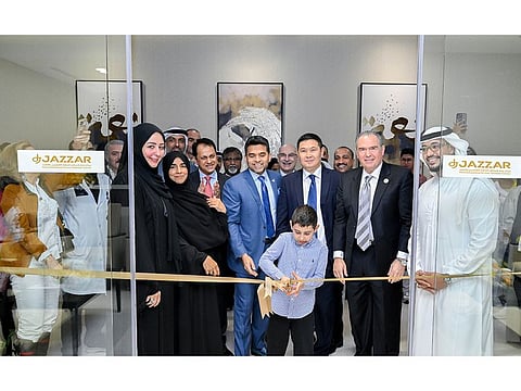 Grand opening of Jazzar Gastrointestinal & Liver Disease center with distinguished guests in attendance 