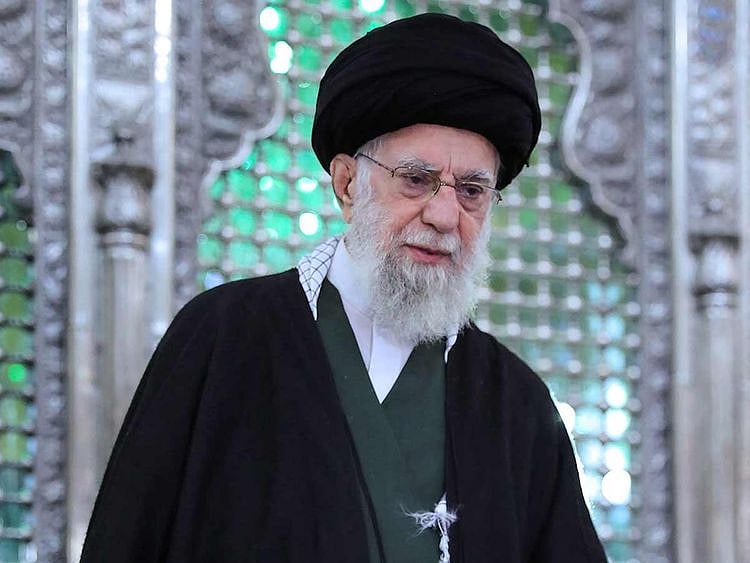 Iran's supreme leader Ayatollah Ali Khamenei