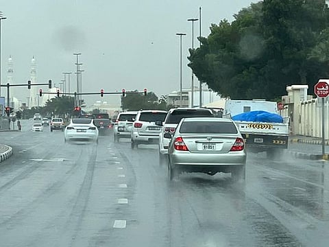 Unstable weather in UAE: Sharjah residents experience light to moderate rain