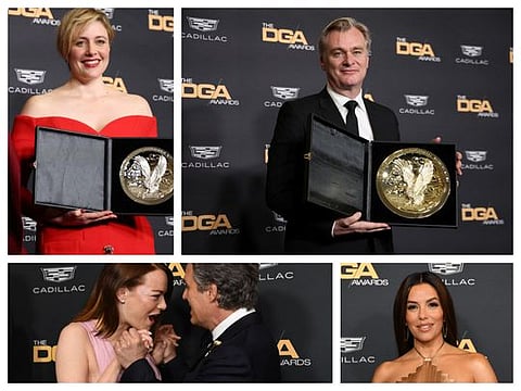 See: Hollywood director Christopher Nolan takes home the prize and all the action at the DGA awards