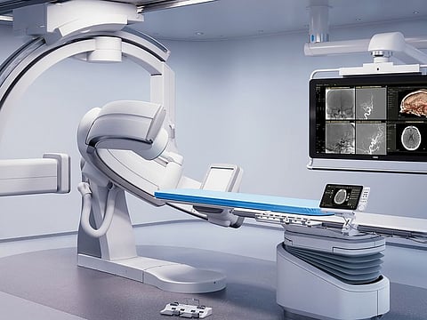 The Philips Azurion 7 B20/15 is an Image Guided Therapy System that performs a range of routine and complex interventional procedures