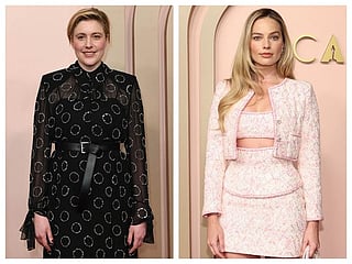 Photos: Margot Robbie and Greta Gerwig steal the show at Oscar luncheon