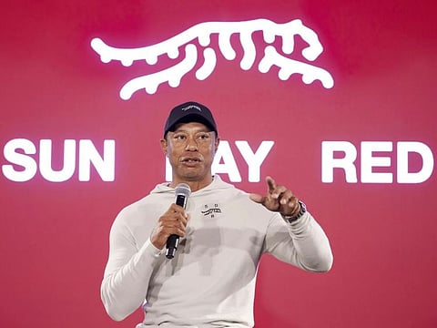 Woods launches his new brand ahead of his PGA Tour return
