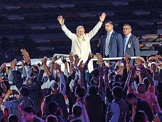 India and UAE writing new chapter in history, Modi tells Indian expats at grand reception in Abu Dhabi