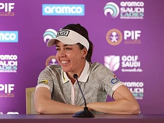 Georgia Hall praises Saudi Ladies International for introducing local women to the game