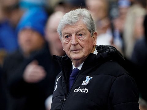 Crystal Palace manager Roy Hodgson before a Premier League match against Brighton & Hove Albion earlier this month.