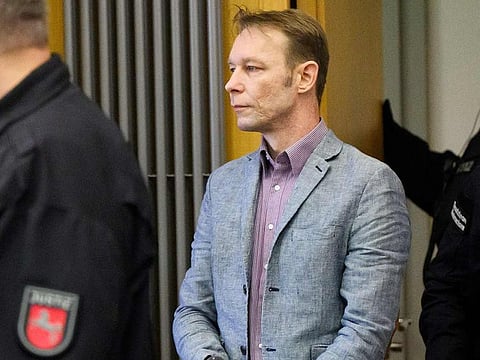 Christian Brueckner, a suspect in the disappearance of British toddler Madeleine McCann in Portugal, stands trial in Germany on unrelated sexual assault charges in Braunschweig, Germany, February 16, 2024.  
