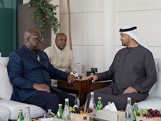 UAE President receives President of Democratic Republic of Congo