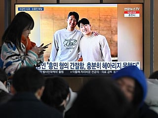 Son Heung-min apologises for bust-up with South Korea teammate Lee