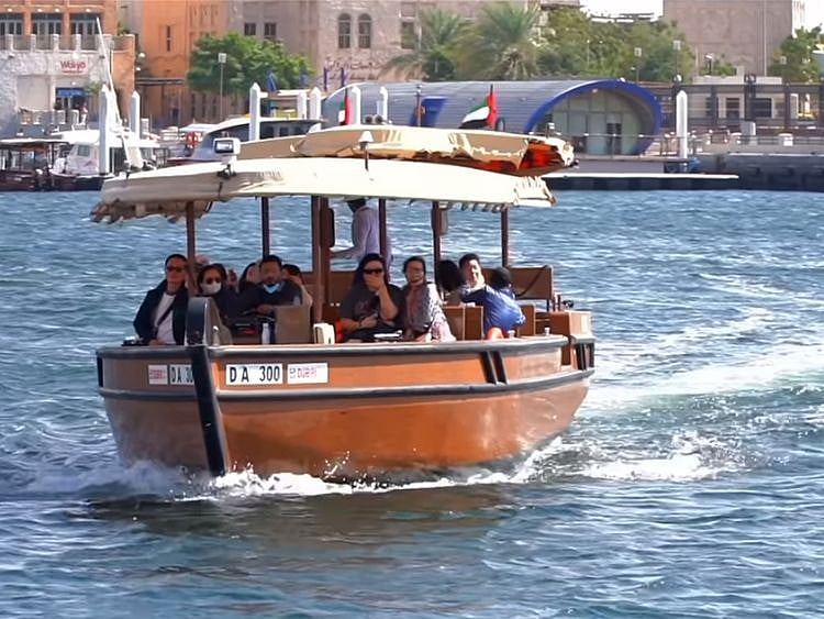 Opening of Deira Old Souq Marine Transport Station.
