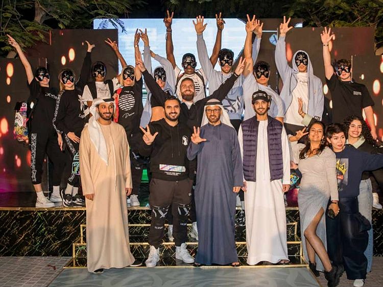 The exclusive launch of the "Language of Love" collection by Dr. Saif Belhasa, hosted at the prestigious Fame Park