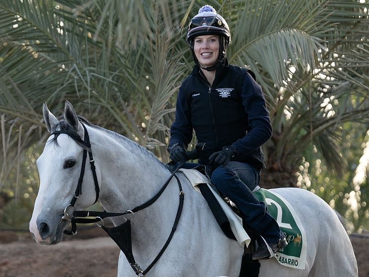 White Abarrio the saudi Cup X-1708625659805