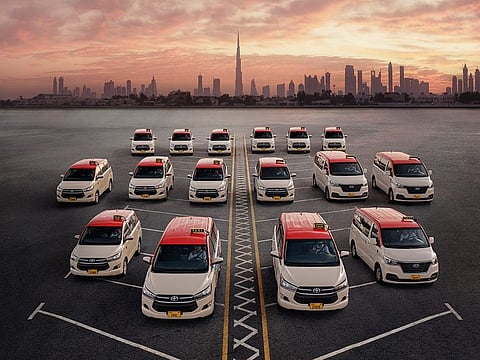 Dubai Taxi has taxis, VIP limos, bus services, and corporate delivery solutions