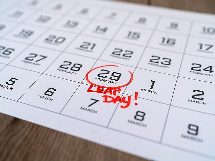 STOCK leap year 