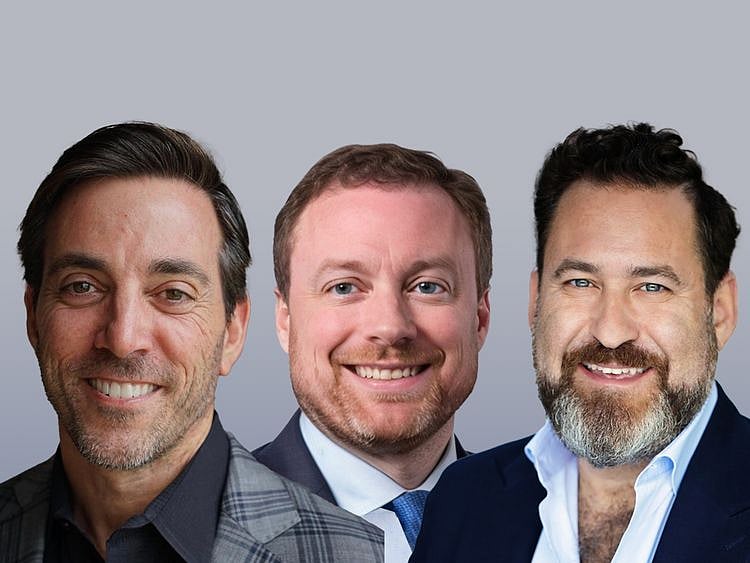 Ozzie Kalil, CEO of Faction Ai & Douglas Borthwick, CEO of Coloss3um & Miles Neiman, Chief of Global Business Development & Strategy at Coloss3um