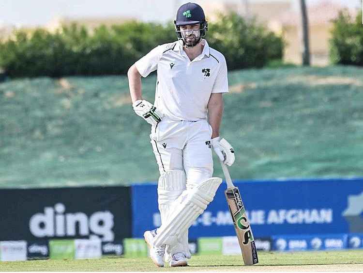 Ireland's skipper Andy Balbirnie
